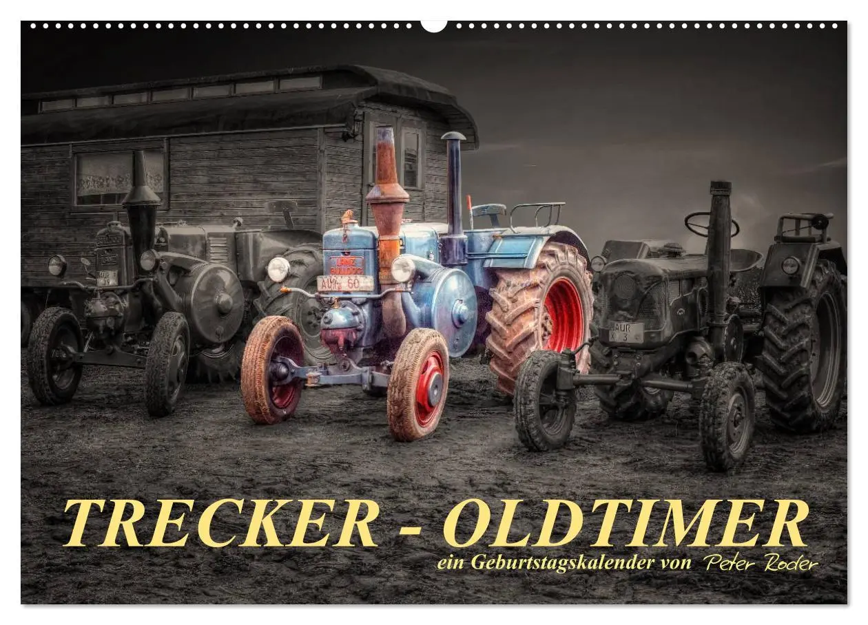 Cover: 9783516143836 | Trecker - Oldtimer / Geburtstagskalender (Wandkalender 2026 DIN A2...