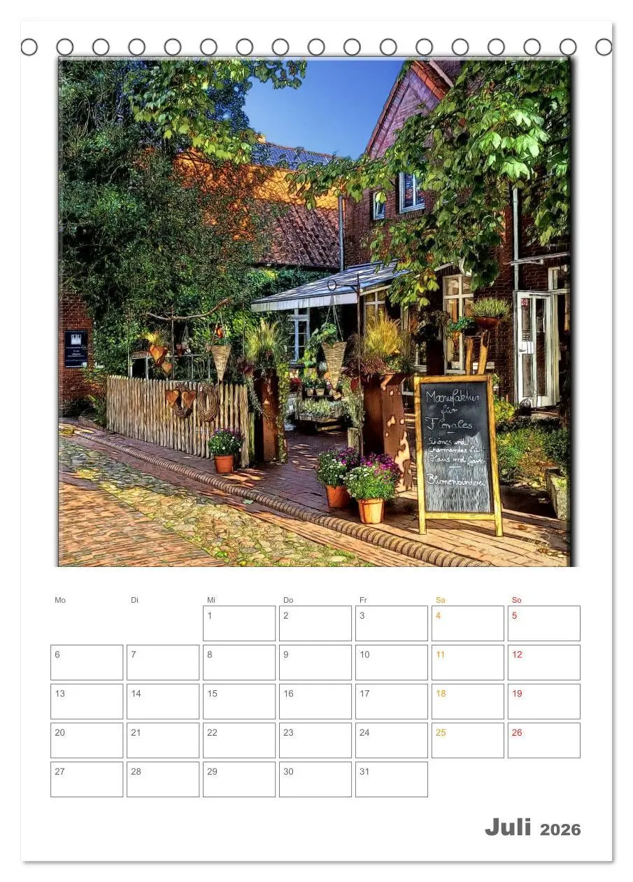 Bild: 9783516453836 | Jever - die Nordsee vor der Tür (Tischkalender 2026 DIN A5 hoch),...