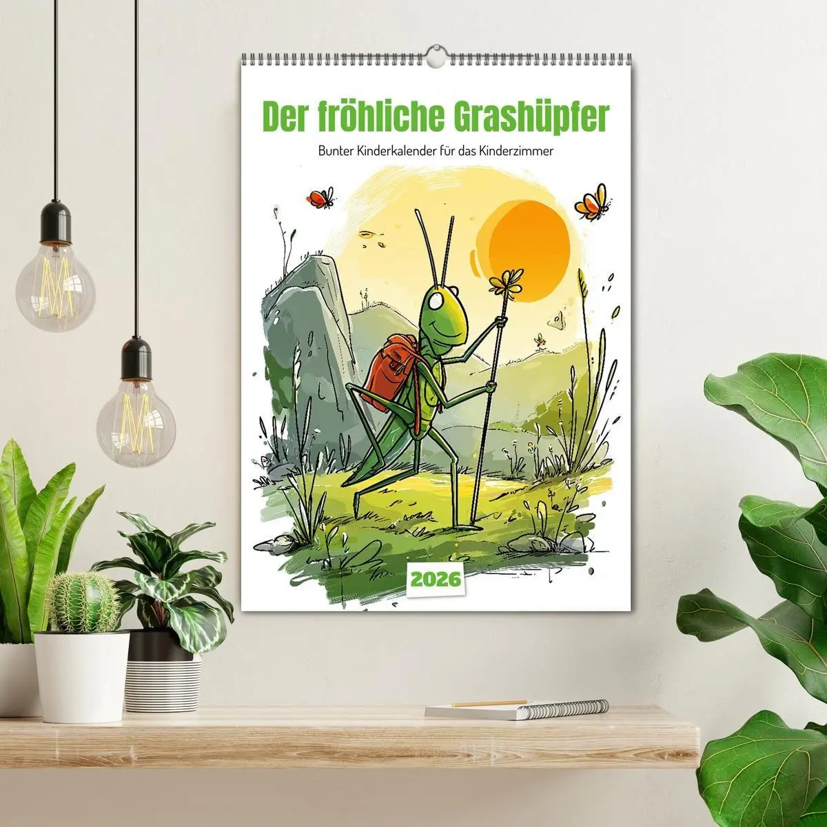 Bild: 9783516693836 | Der fröhliche Grashüpfer - bunter Kinderkalender für das...