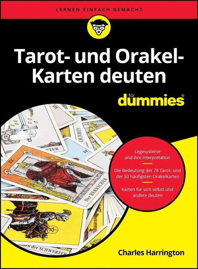Cover: 9783527723836 | Tarot- und Orakelkarten deuten für Dummies | Charles Harrington | Buch