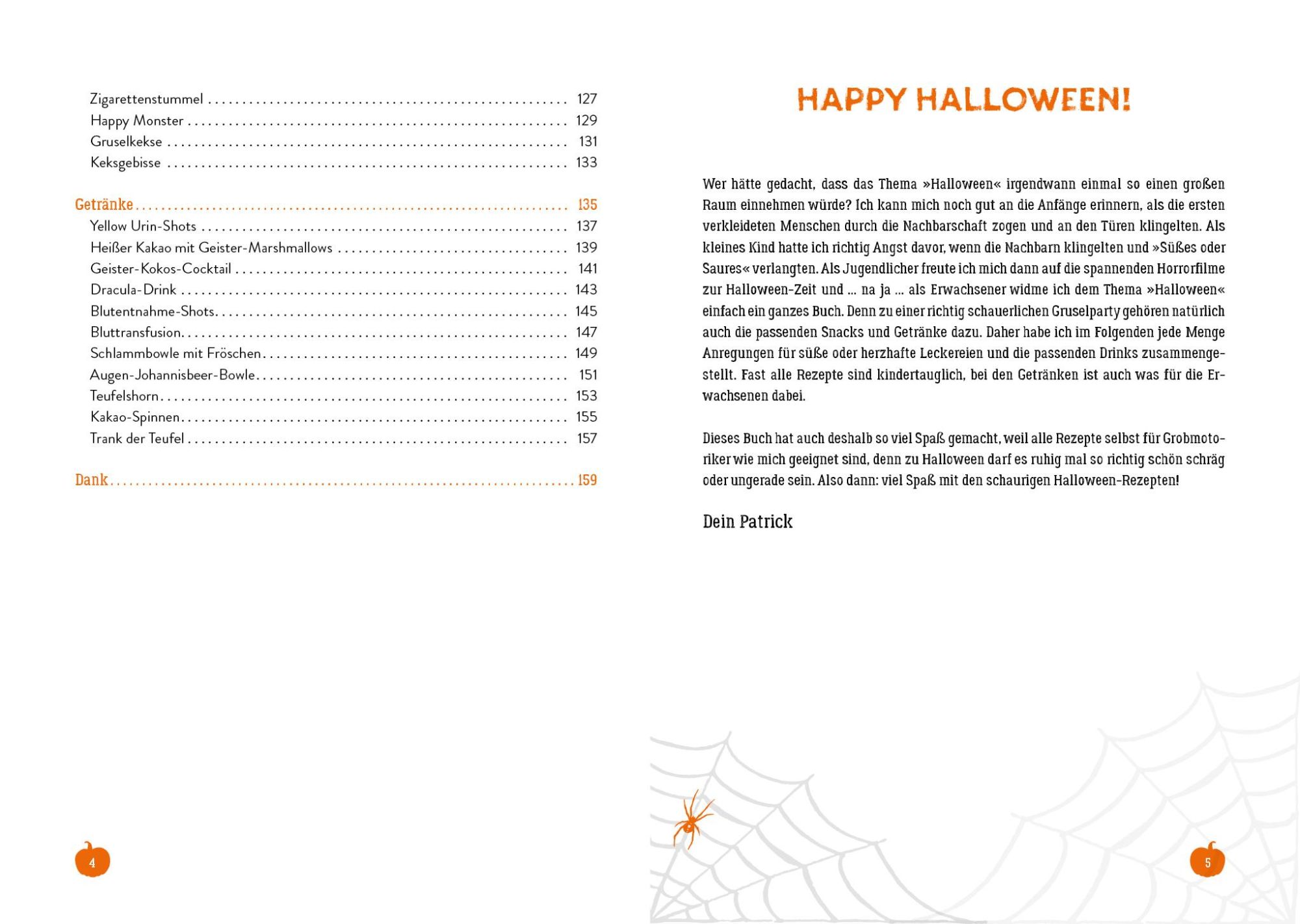 Bild: 9783742313836 | Süßes oder Saures - Das Halloween-Kochbuch | Patrick Rosenthal | Buch