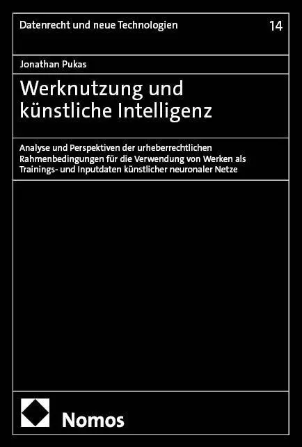 Cover: 9783756033836 | Werknutzung und künstliche Intelligenz | Jonathan Pukas | Taschenbuch