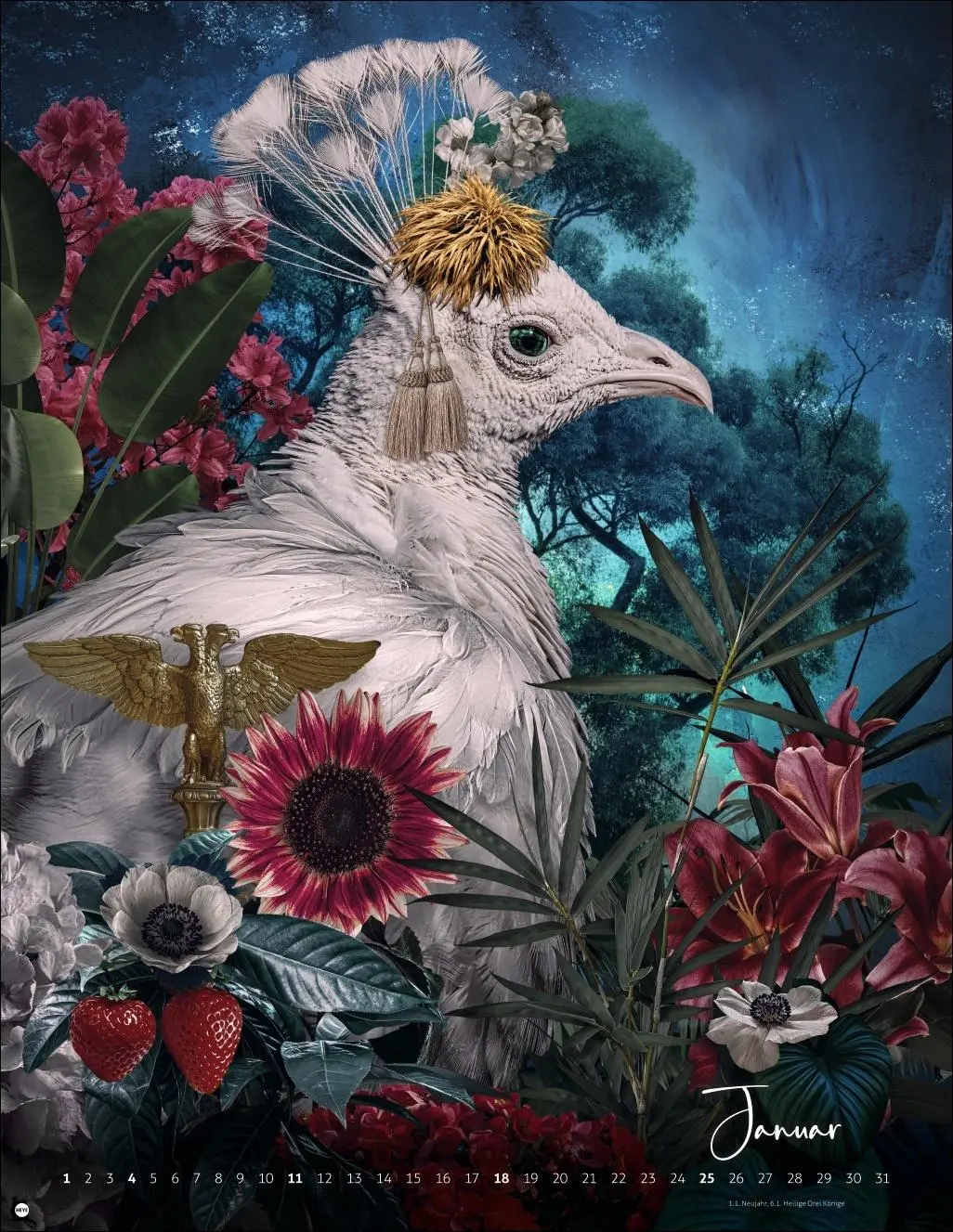 Bild: 9783756413836 | André Sanchez: Tierporträts Posterkalender 2026 | André Sanchez | 2026