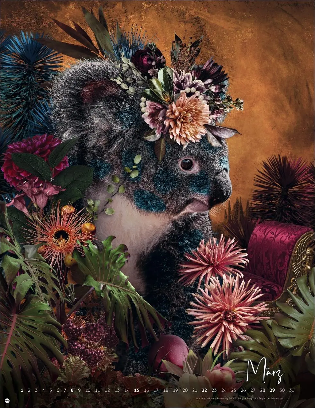 Bild: 9783756413836 | André Sanchez: Tierporträts Posterkalender 2026 | André Sanchez | 2026