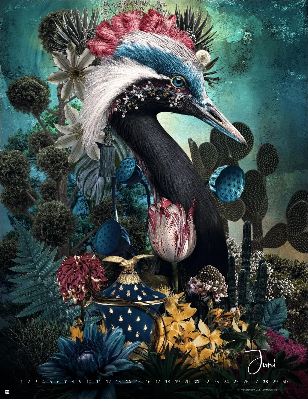 Bild: 9783756413836 | André Sanchez: Tierporträts Posterkalender 2026 | André Sanchez | 2026