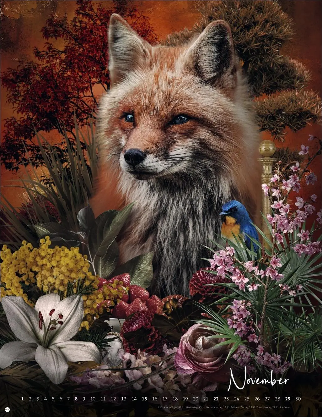 Bild: 9783756413836 | André Sanchez: Tierporträts Posterkalender 2026 | André Sanchez | 2026