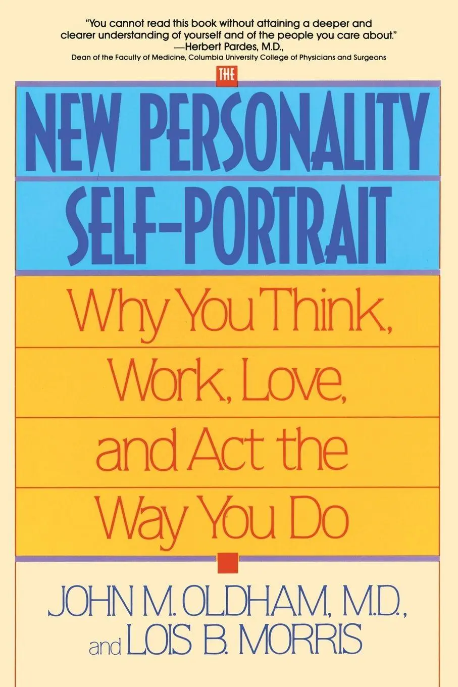 Cover: 9780553373936 | The New Personality Self-Portrait | John Oldham (u. a.) | Taschenbuch