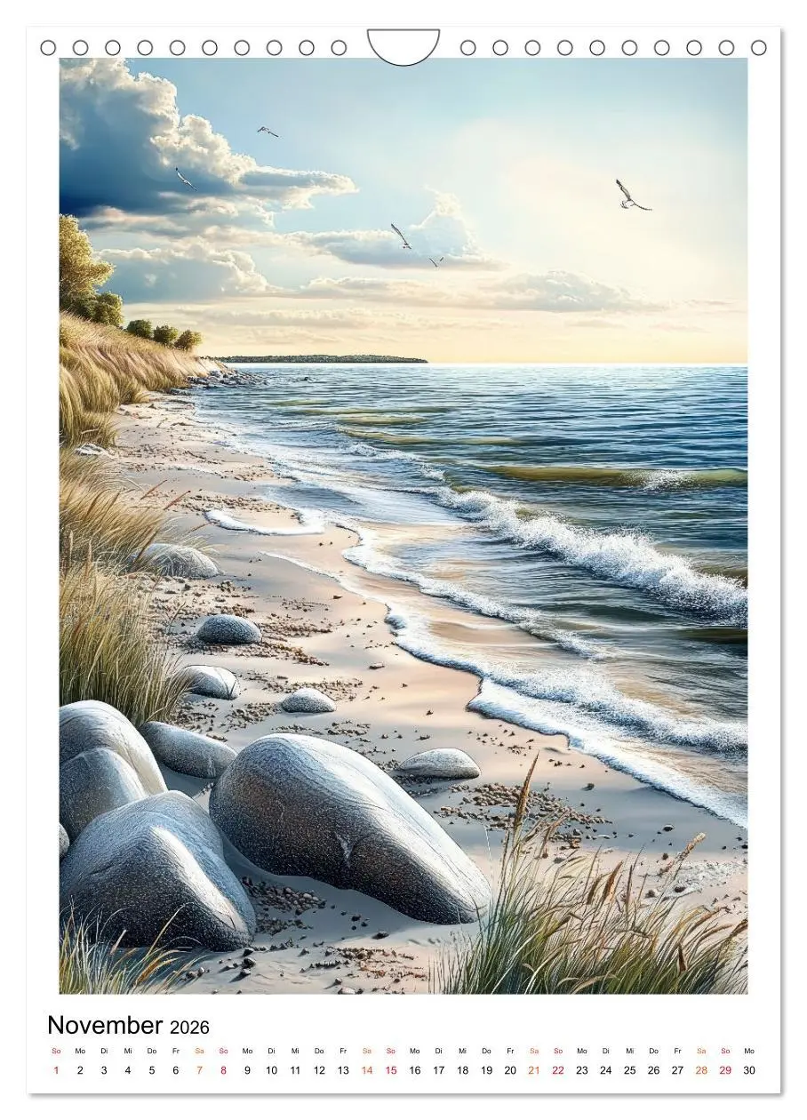 Bild: 9783457283936 | Dänemark - Wellen, Wind, Lebensgefühl (Wandkalender 2026 DIN A4...
