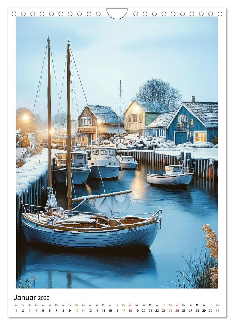 Bild: 9783457283936 | Dänemark - Wellen, Wind, Lebensgefühl (Wandkalender 2026 DIN A4...