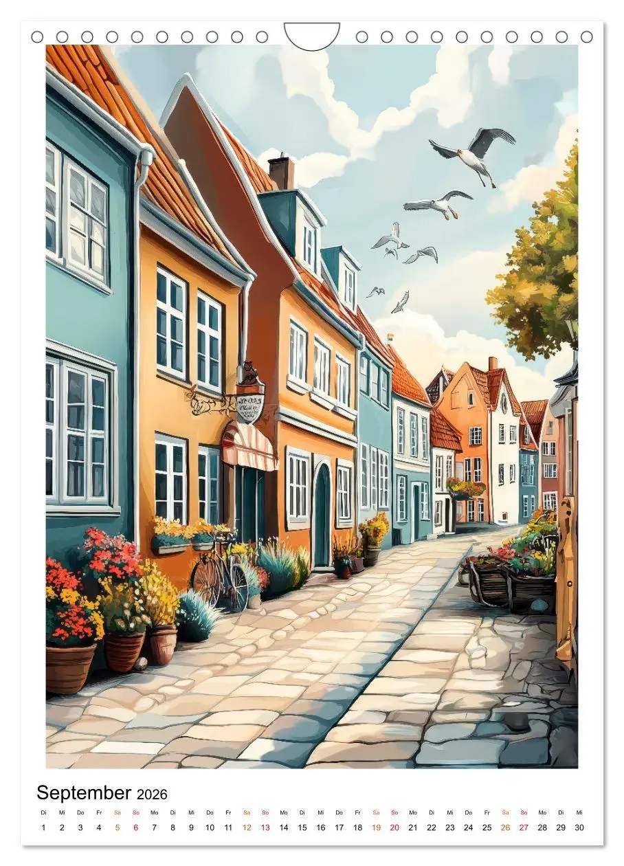 Bild: 9783457283936 | Dänemark - Wellen, Wind, Lebensgefühl (Wandkalender 2026 DIN A4...