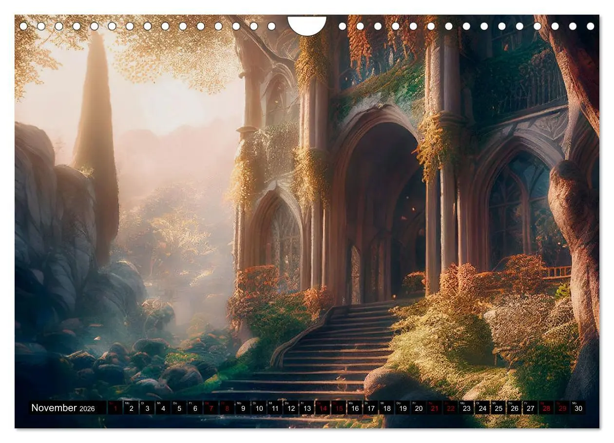 Bild: 9783457353936 | Im Reich der Elben (Wandkalender 2026 DIN A4 quer), CALVENDO...