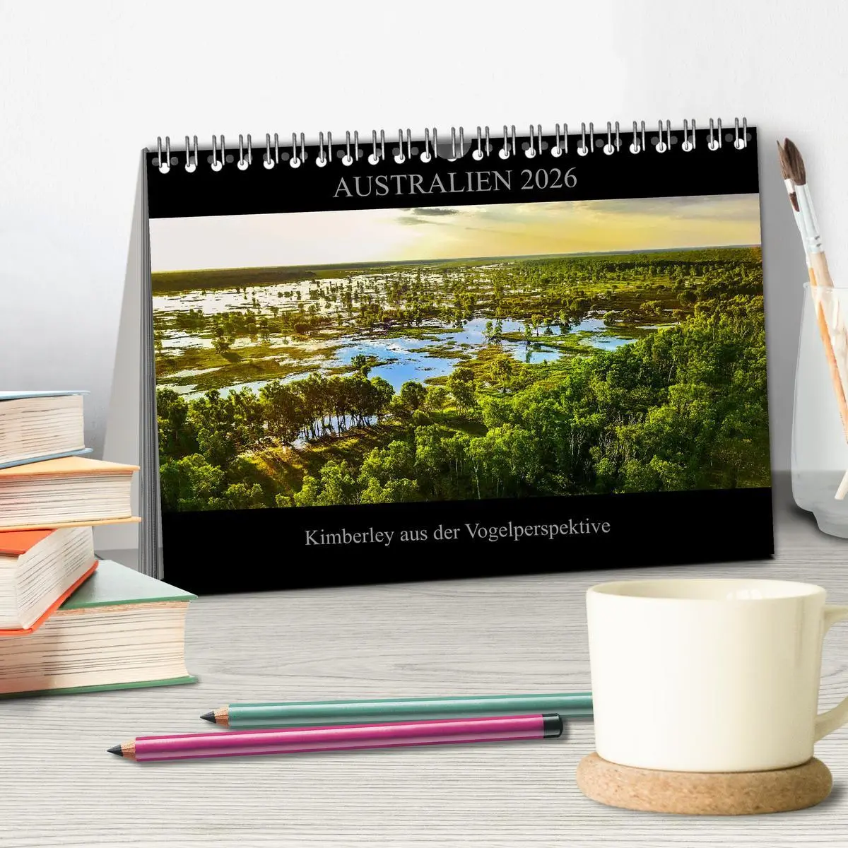 Bild: 9783457803936 | Australien 2026 Kimberley aus der Vogelperspektive (Tischkalender...