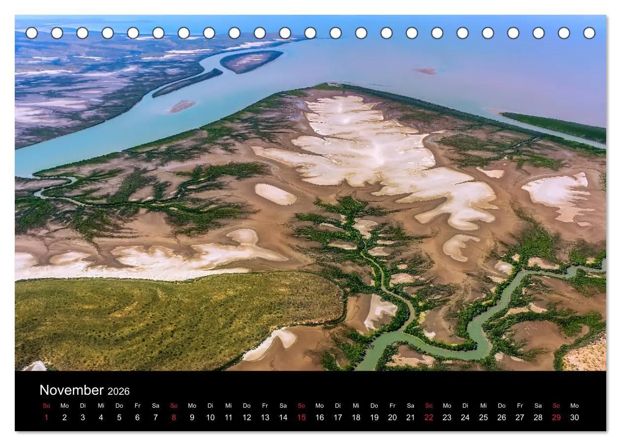 Bild: 9783457803936 | Australien 2026 Kimberley aus der Vogelperspektive (Tischkalender...