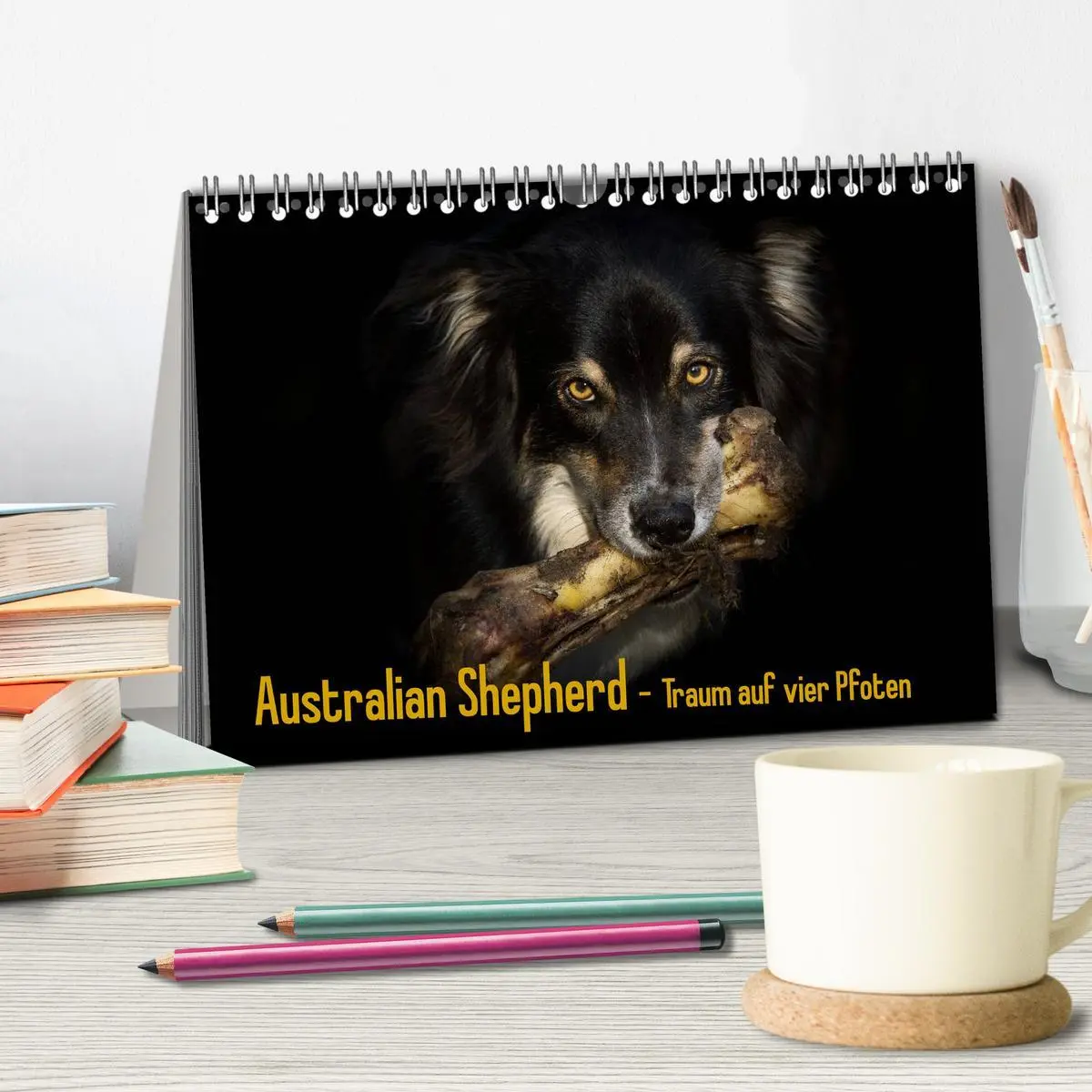 Bild: 9783516133936 | Australian Shepherd - Traum auf vier Pfoten (Tischkalender 2026 DIN...