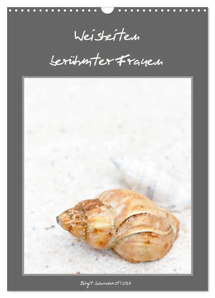 Cover: 9783516373936 | Weisheiten berühmter Frauen (Wandkalender 2026 DIN A3 hoch),...