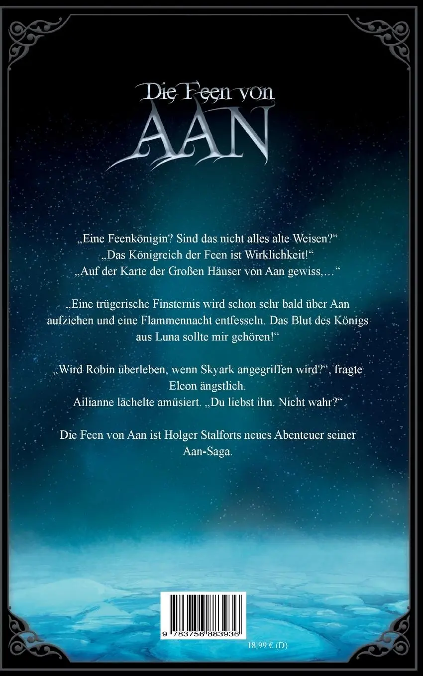 Rückseite: 9783756883936 | Die Feen von Aan | Holger Stalfort | Taschenbuch | Paperback | 522 S.