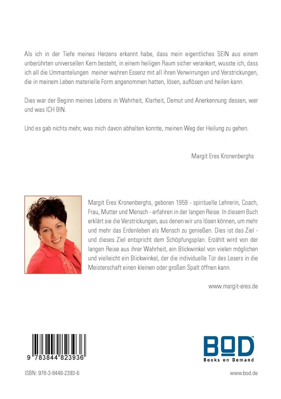 Rückseite: 9783844823936 | Mensch-Sein | ... die lange Reise in die Meisterschaft | Kronenberghs