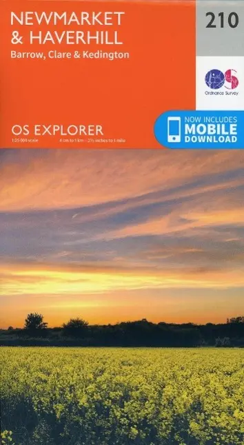 Cover: 9780319244036 | Newmarket and Haverhill, Barrow, Clare and Kedington | Ordnance Survey
