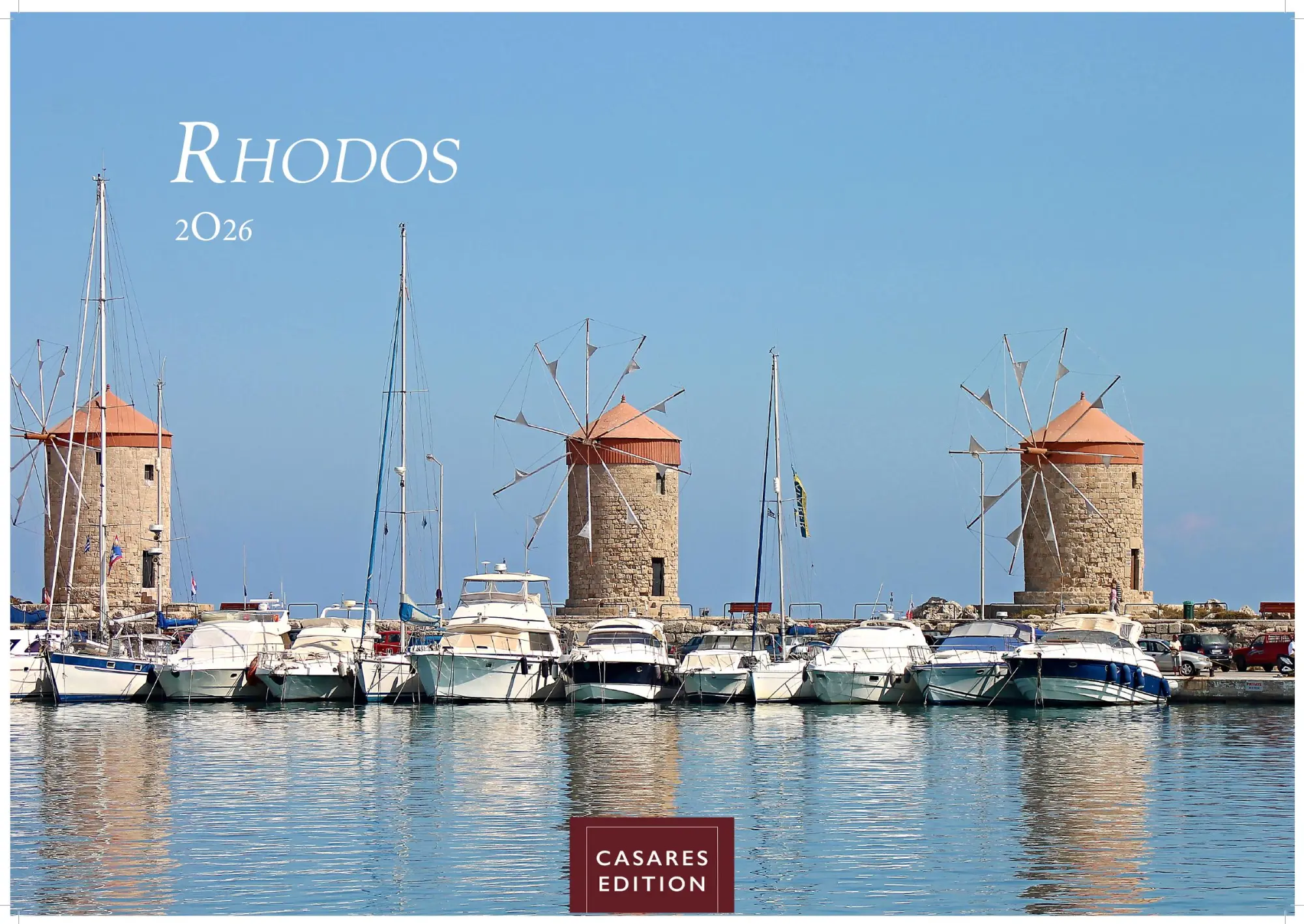 Cover: 9781835244036 | Rhodos Kalender 2026 24x35cm, Premium Qualität, Urlaub, Ferien,...