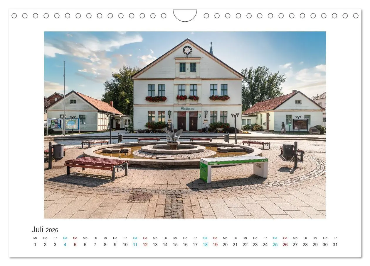 Bild: 9783457314036 | Arendsee in der Altmark (Wandkalender 2026 DIN A4 quer), CALVENDO...