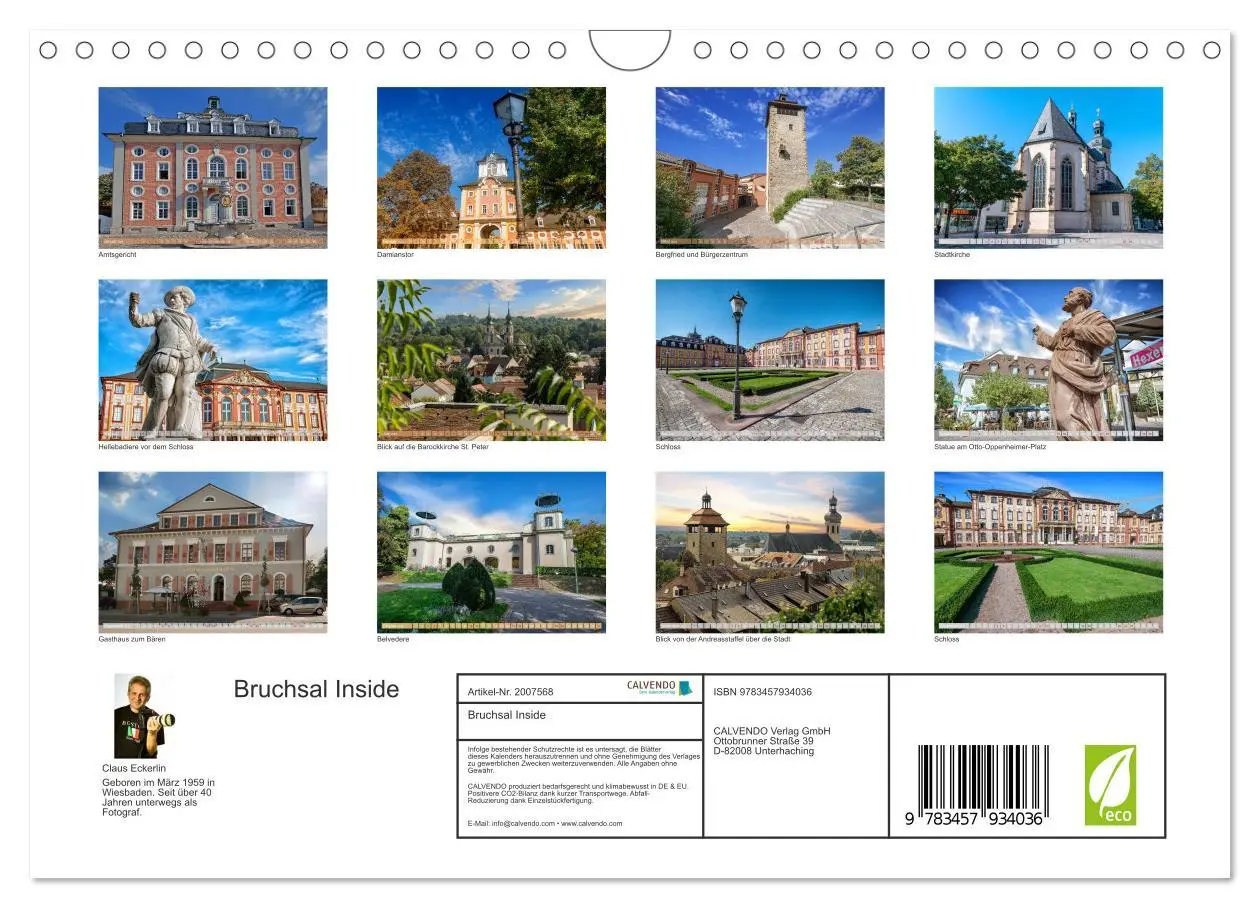 Bild: 9783457934036 | Bruchsal Inside (Wandkalender 2026 DIN A4 quer), CALVENDO...