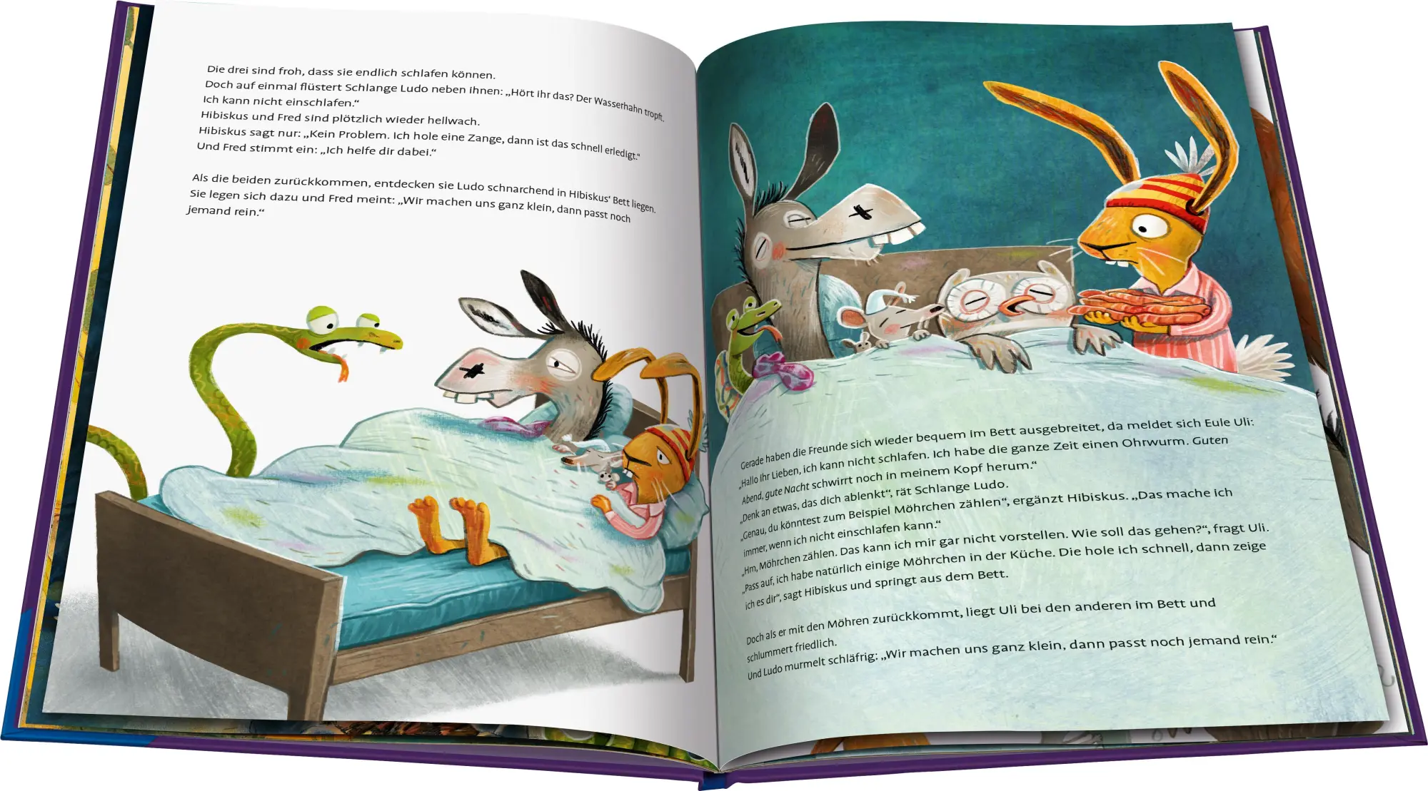 Bild: 9783473464036 | Hase Hibiskus und die (K)Einschlafparty | Andreas König | Buch | 32 S.