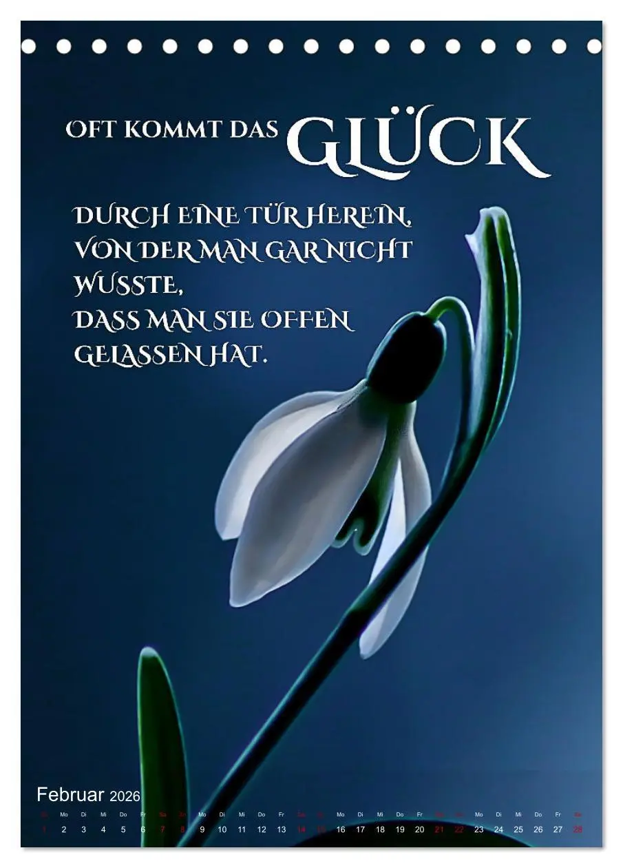 Bild: 9783516264036 | ICH WÜNSCHE DIR GLÜCK - 12 Monate mit inspirierenden Glückszitaten...