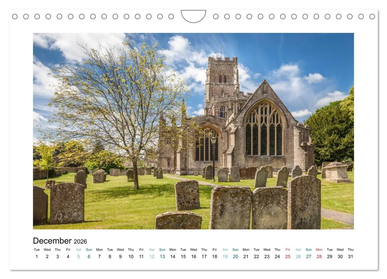 Bild: 9783516574036 | Cotswolds Gardens and Cottages (Wall Calendar 2026 DIN A4...