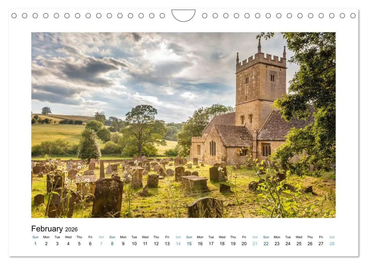 Bild: 9783516574036 | Cotswolds Gardens and Cottages (Wall Calendar 2026 DIN A4...
