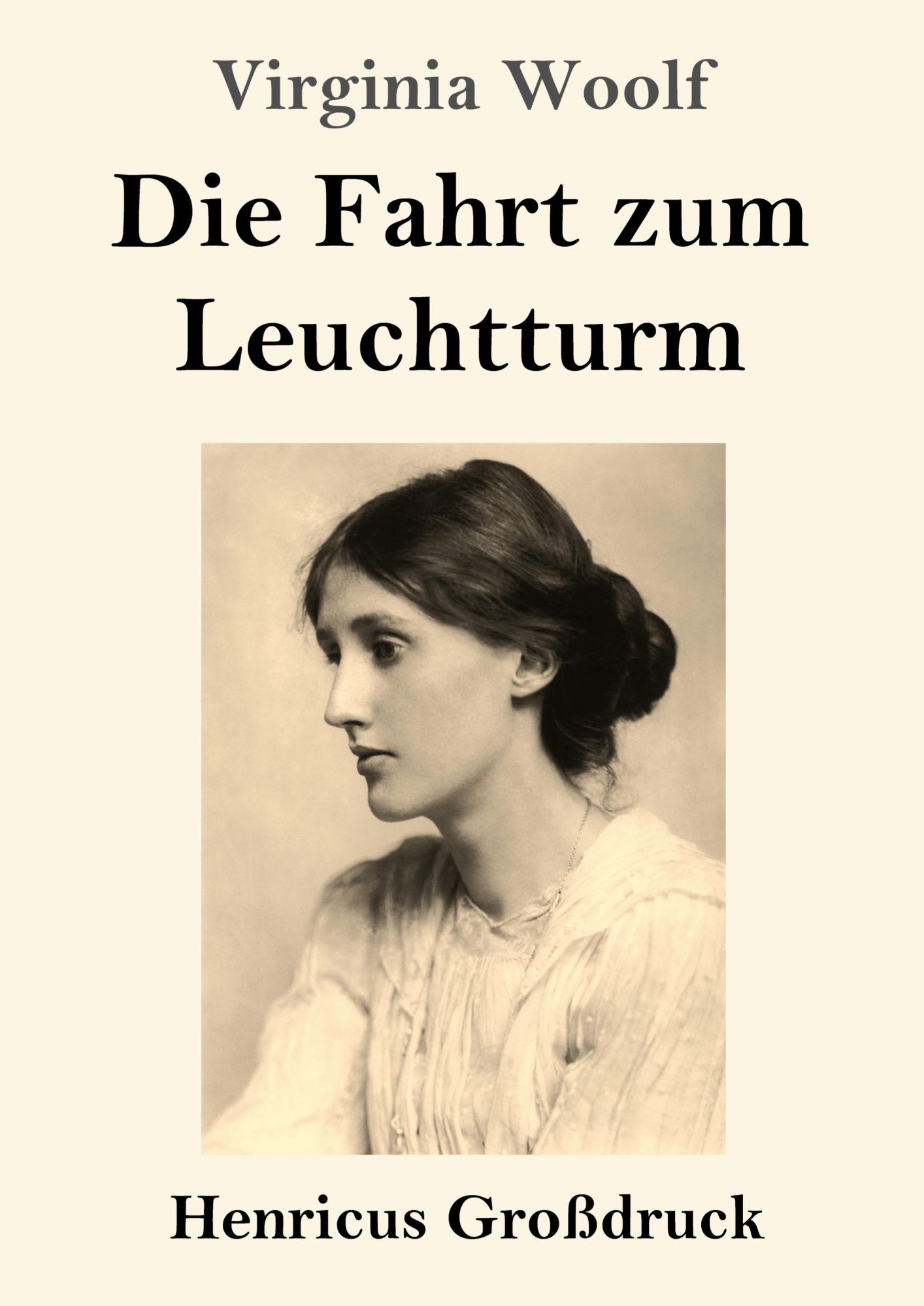 Cover: 9783847854036 | Die Fahrt zum Leuchtturm (Großdruck) | Roman | Virginia Woolf | Buch