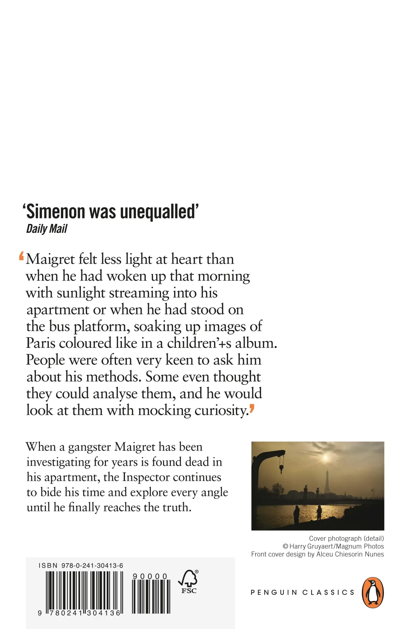Rückseite: 9780241304136 | Maigret's Patience | Georges Simenon | Taschenbuch | Englisch | 2019