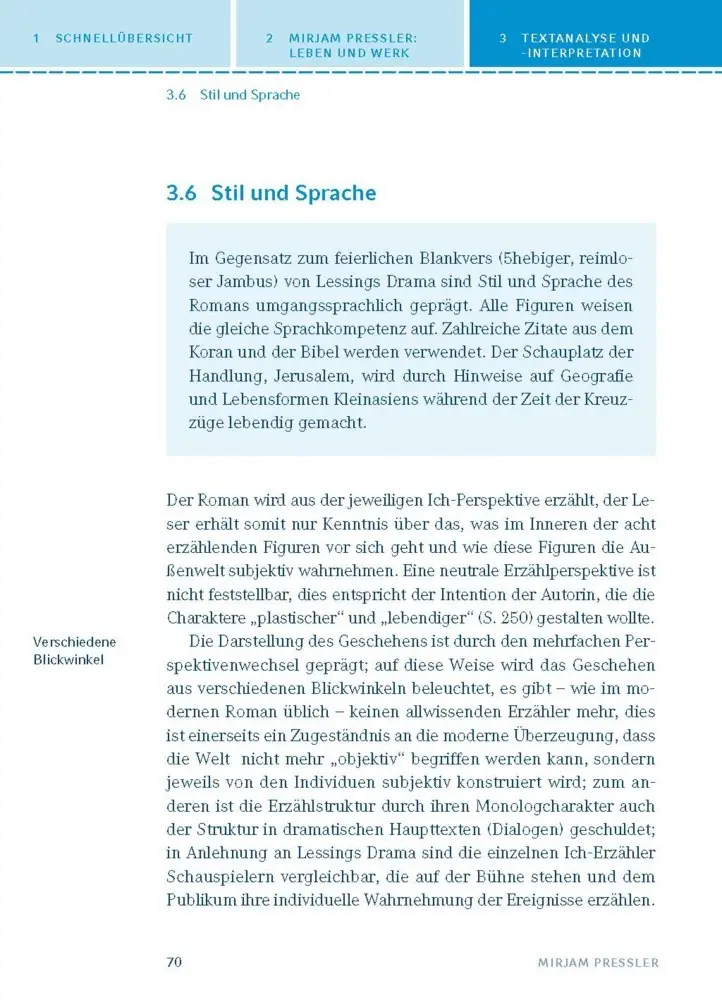 Bild: 9783129304136 | Nathan und seine Kinder von Mirjam Pressler | Mirjam Pressler | Buch