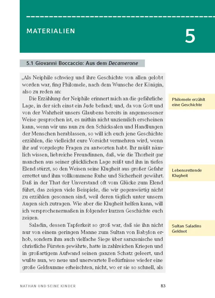 Bild: 9783129304136 | Nathan und seine Kinder von Mirjam Pressler | Mirjam Pressler | Buch