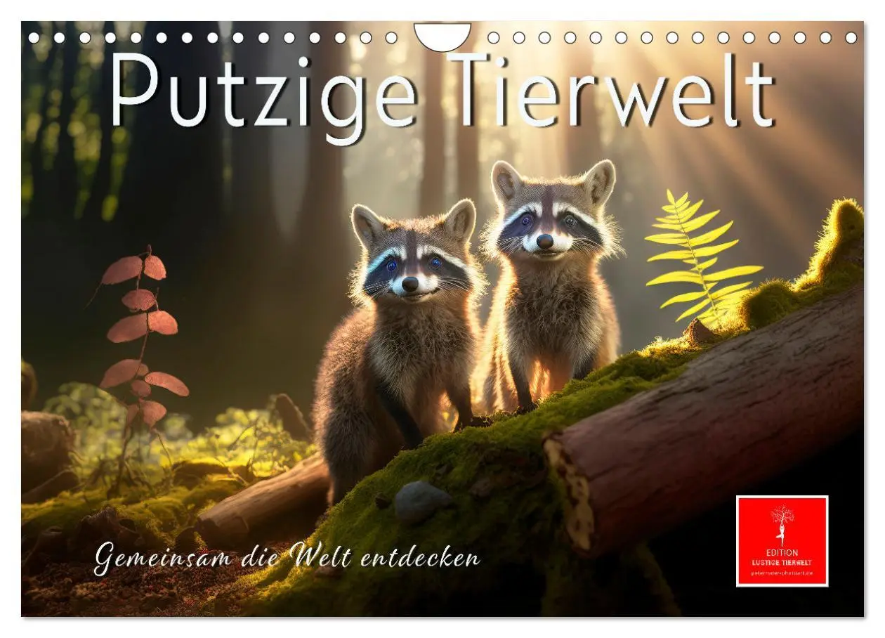 Cover: 9783457544136 | Putzige Tierwelt - gemeinsam die Welt entdecken (Wandkalender 2026...