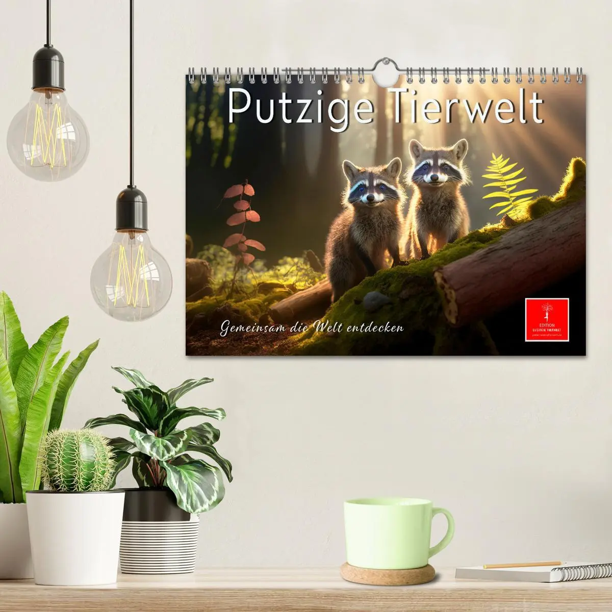 Bild: 9783457544136 | Putzige Tierwelt - gemeinsam die Welt entdecken (Wandkalender 2026...