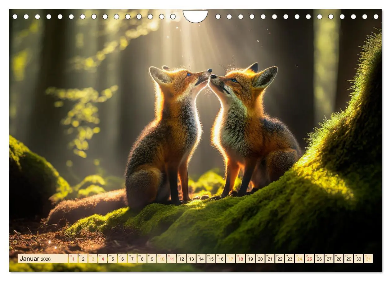 Bild: 9783457544136 | Putzige Tierwelt - gemeinsam die Welt entdecken (Wandkalender 2026...