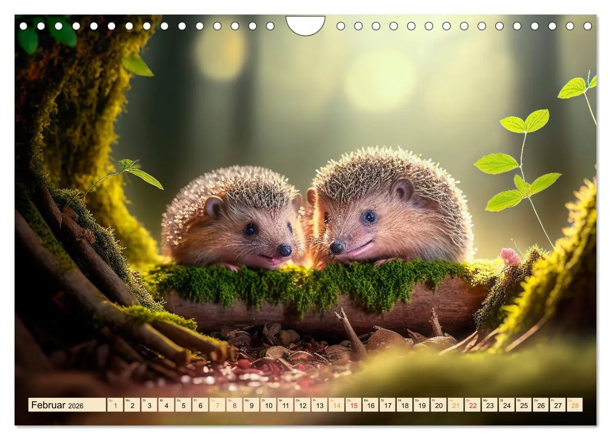 Bild: 9783457544136 | Putzige Tierwelt - gemeinsam die Welt entdecken (Wandkalender 2026...