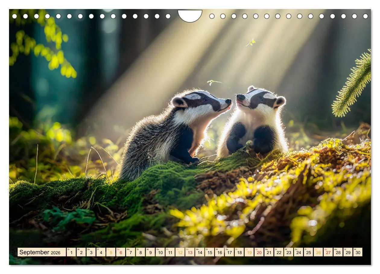 Bild: 9783457544136 | Putzige Tierwelt - gemeinsam die Welt entdecken (Wandkalender 2026...