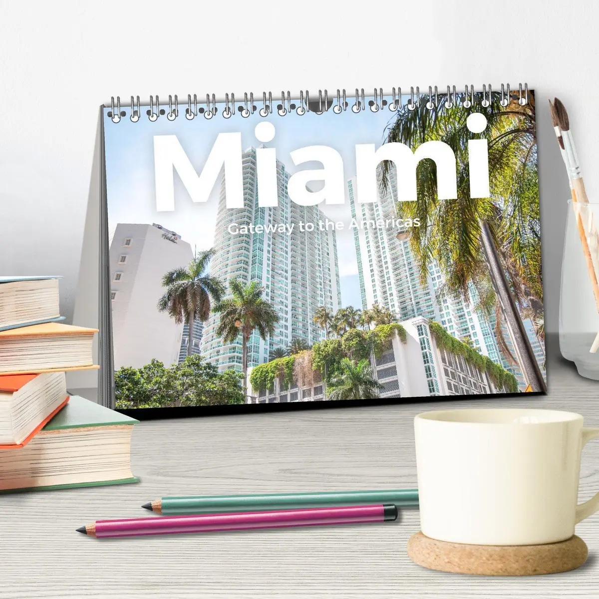 Bild: 9783457614136 | Miami - Gateway to the Americas (Tischkalender 2026 DIN A5 quer),...