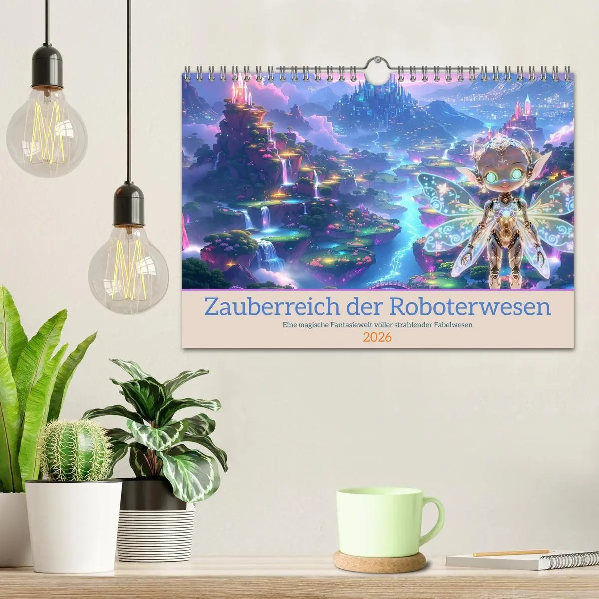 Bild: 9783516704136 | Zauberreich der Roboterwesen (Wandkalender 2026 DIN A4 quer),...