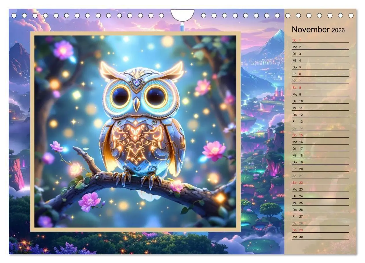 Bild: 9783516704136 | Zauberreich der Roboterwesen (Wandkalender 2026 DIN A4 quer),...