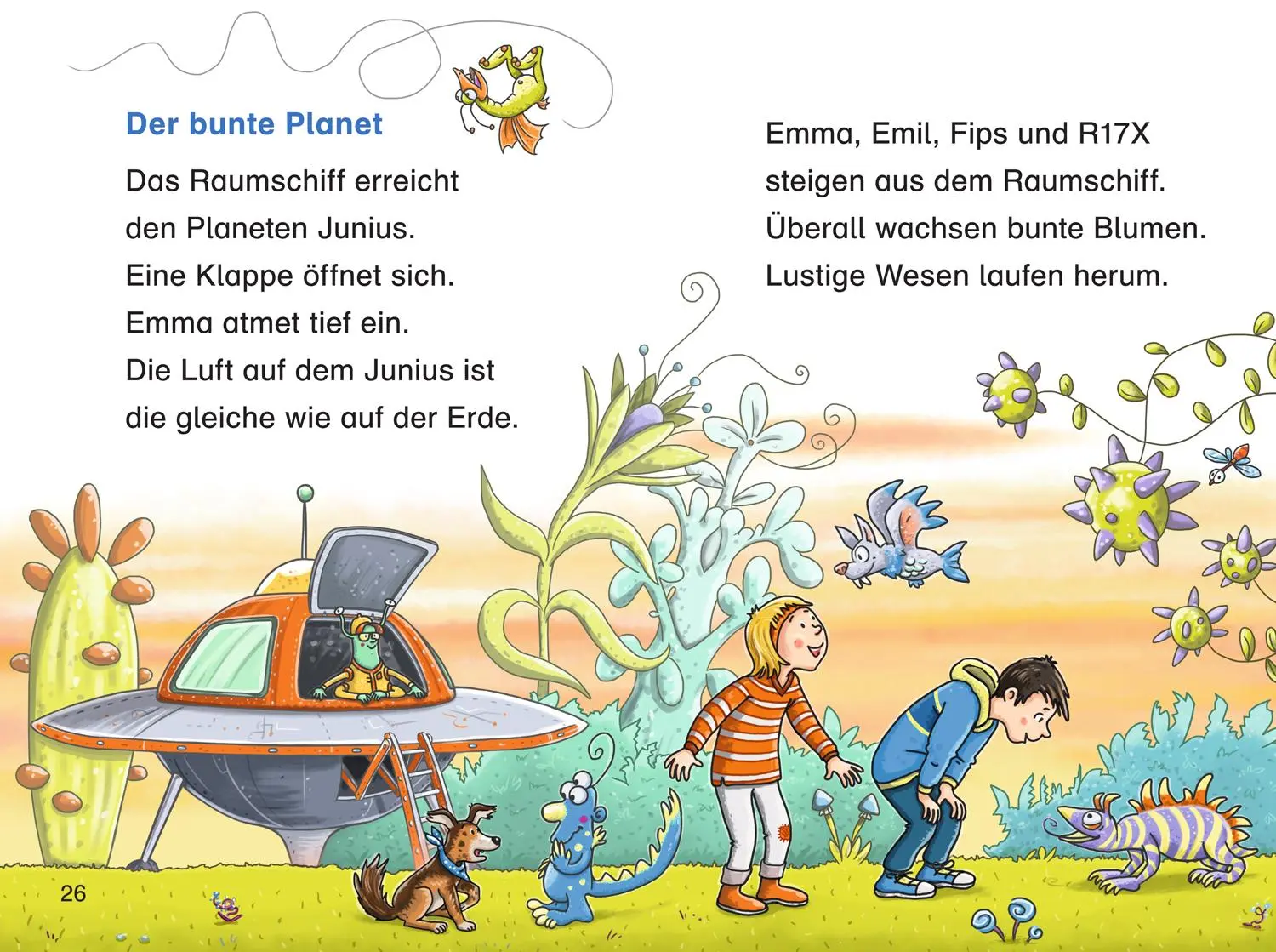 Bild: 9783737334136 | Duden Leseprofi - Die verrückte Reise ins All, 1. Klasse | Wiechmann