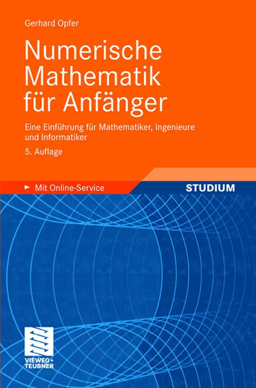 Cover: 9783834804136 | Numerische Mathematik für Anfänger | Gerhard Opfer | Taschenbuch