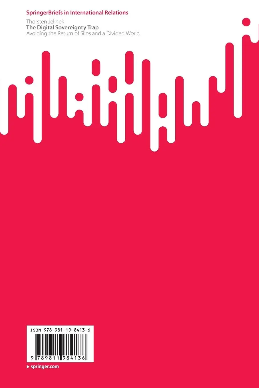 Rückseite: 9789811984136 | The Digital Sovereignty Trap | Thorsten Jelinek | Taschenbuch | xxi