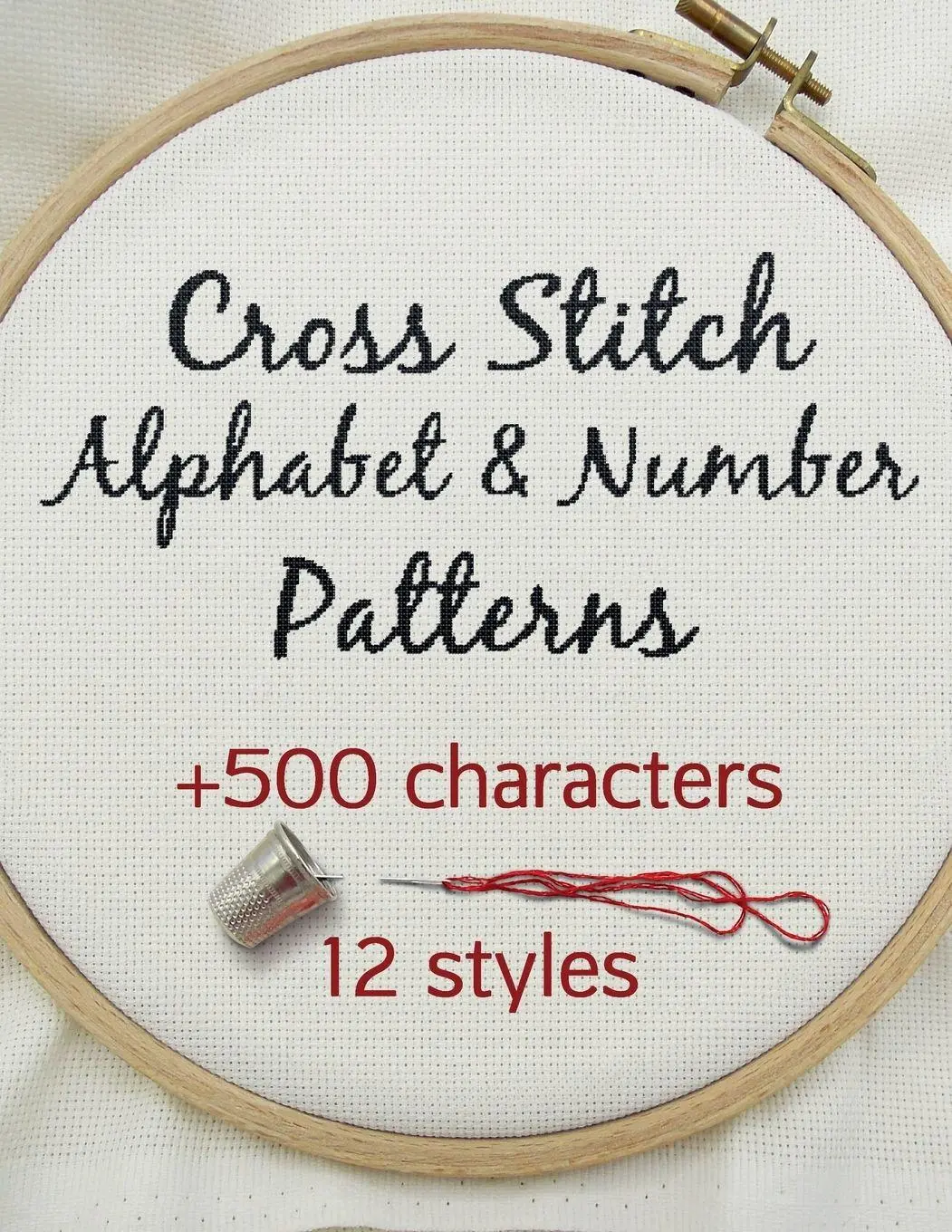 Cover: 9798230224136 | Cross Stitch Alphabet &amp; Number Patterns | Artsy Betsy | Taschenbuch