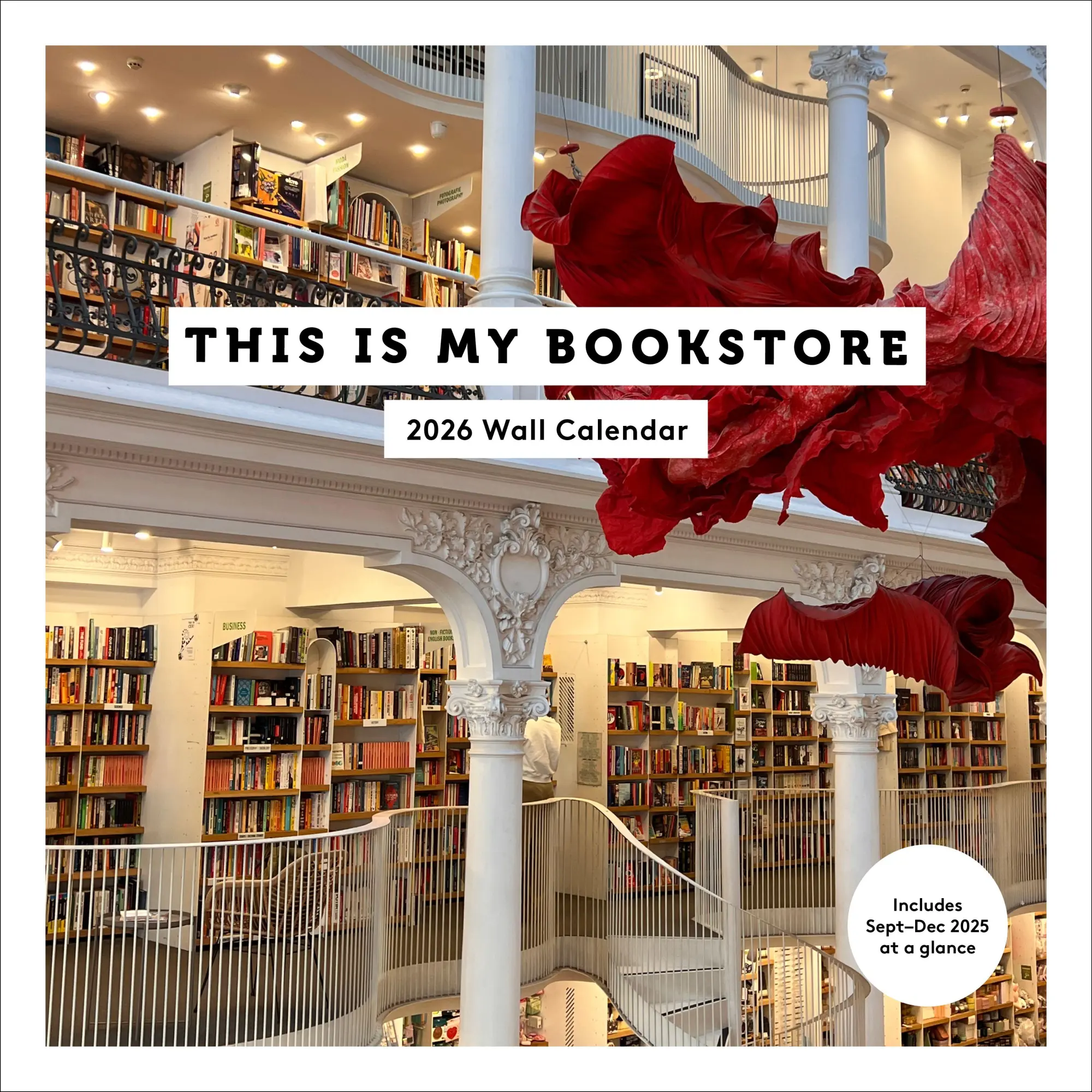 Cover: 9781797234236 | This Is My Bookstore 2026 Wall Calendar | Chronicle Chronicle Books