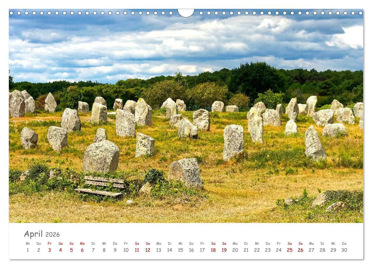 Bild: 9783457604236 | Breizh - Bretagne (Wandkalender 2026 DIN A3 quer), CALVENDO...
