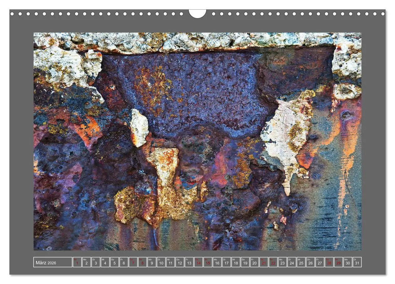 Bild: 9783457914236 | Rost - Ästhetik der Vergänglichkeit (Wandkalender 2026 DIN A3...