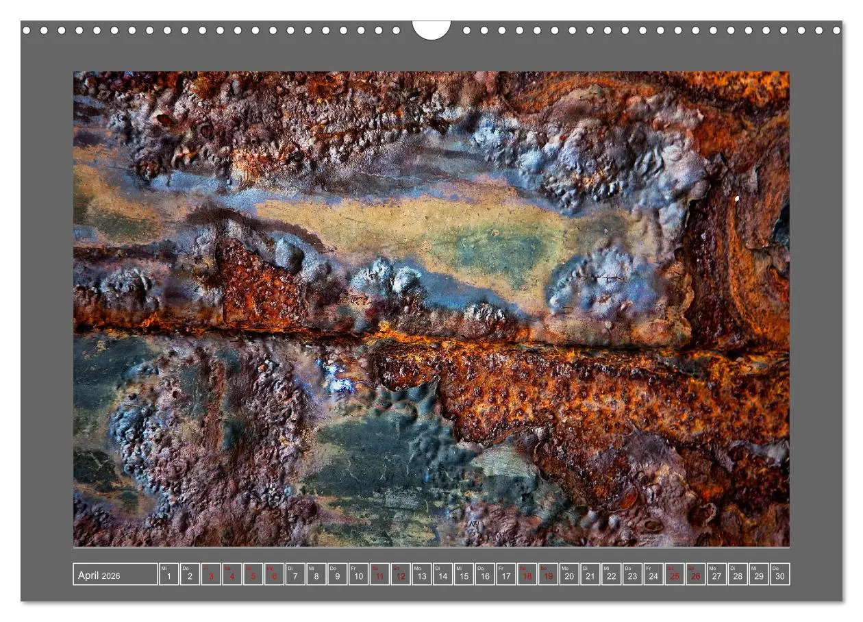 Bild: 9783457914236 | Rost - Ästhetik der Vergänglichkeit (Wandkalender 2026 DIN A3...