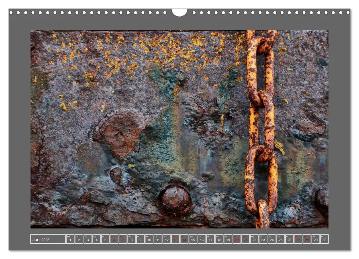 Bild: 9783457914236 | Rost - Ästhetik der Vergänglichkeit (Wandkalender 2026 DIN A3...